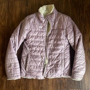 Girls north face jacket size 10/12